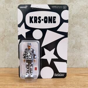 Super7 ReAction KRS-One Self Destruction Collectible Figure